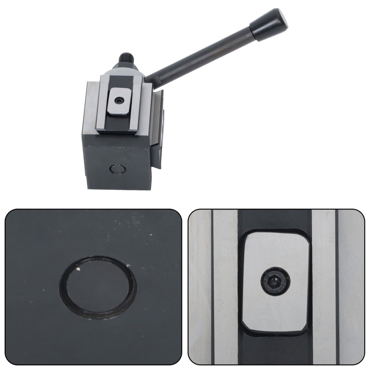 Bxa 250-200 Piston Type Quick Change Tool Post For 10 In To 15 Lathe Cnc High Strength Steel Holder