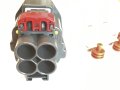 Connector And Terminals For Wpt-1343 Wpt1343 Or Du2z-14s411-aba Du2z14s411aba 4 Position Sealed Female Housing Seals