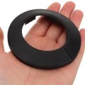 Homsfou 4pcs Toilet Flange Plumbing Cover Plate Shower Pipe Collar Accessory