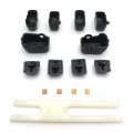 Black Hand Controls Switch Housing Buttons Caps Cover For H-d Touring 1996 2013 Flhtcu Flhtk Fltr Fltru And 2009 To Flhtcutg