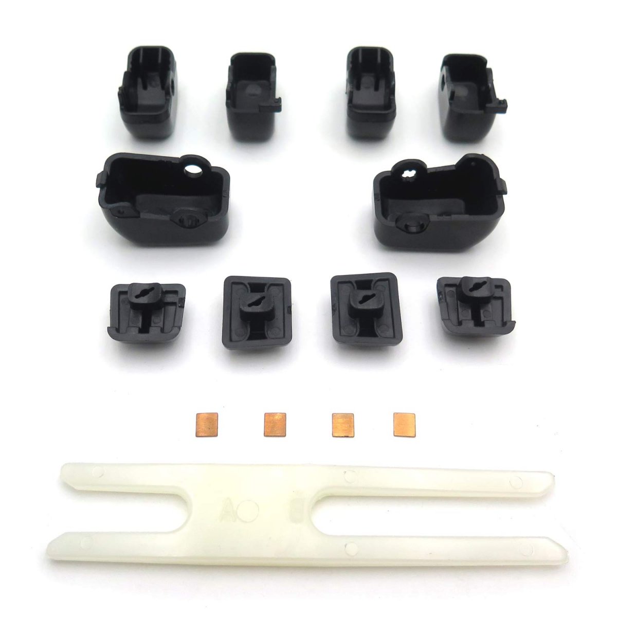 Black Hand Controls Switch Housing Buttons Caps Cover For H-d Touring 1996 2013 Flhtcu Flhtk Fltr Fltru And 2009 To Flhtcutg