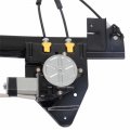 Ocpty Rear Left Side Power Window Regulator Fit For 2004 2005 2006 2007 Buick Rainier W Motor 741-892