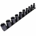 11 Pc Female Tork Bit Socket Torx Star Wrench Driver Tool Set Kit 
