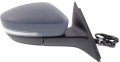 Kool Vue Mirror For 2012-2015 Volkswagen Passat Passenger Side In-housing Signal Light Manual Folding Heated Paintable Power 