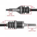 Caltric Front Right Cv Joint Axle Shaft For Can-am Maverick 1000r 4x4 Xc Xxc Efi 2014 2015 2016 2017 2018
