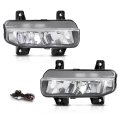 Front Led Fog Lights W O Harness Mounting Parts For Dodge Ram 1500 2500 3500 2019-2022 68273291ab 68273292ab Clear Lens Lamps 