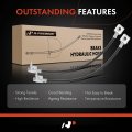 A-premium Rear Driver And Passenger Brake Hydraulic Hose Compatible With Chrysler Plymouth Models Prowler 1997 1998 1999 2000