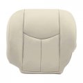 Driver Side Bottom Seat Cover Replacement Leather Light Tan For Chevy Avalanche Tahoe Suburban Gmc Yukon Xl 2003 2004 2005 2006