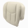 Driver Side Bottom Seat Cover Replacement Leather Light Tan For Chevy Avalanche Tahoe Suburban Gmc Yukon Xl 2003 2004 2005 2006