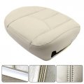 Driver Side Bottom Seat Cover Replacement Leather Light Tan For Chevy Avalanche Tahoe Suburban Gmc Yukon Xl 2003 2004 2005 2006
