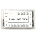 1000 Piece Eyeglass And Watch Screws Assortment Kit Stainless Steel Micro Screw Nut Set With Screwdriver For Glasses