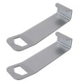2pcs Cooler Lock Brackets Heavy Duty Stainless Steel Locking Bracket For Tie-down Security Compatible Yeti Rtic Accessories 