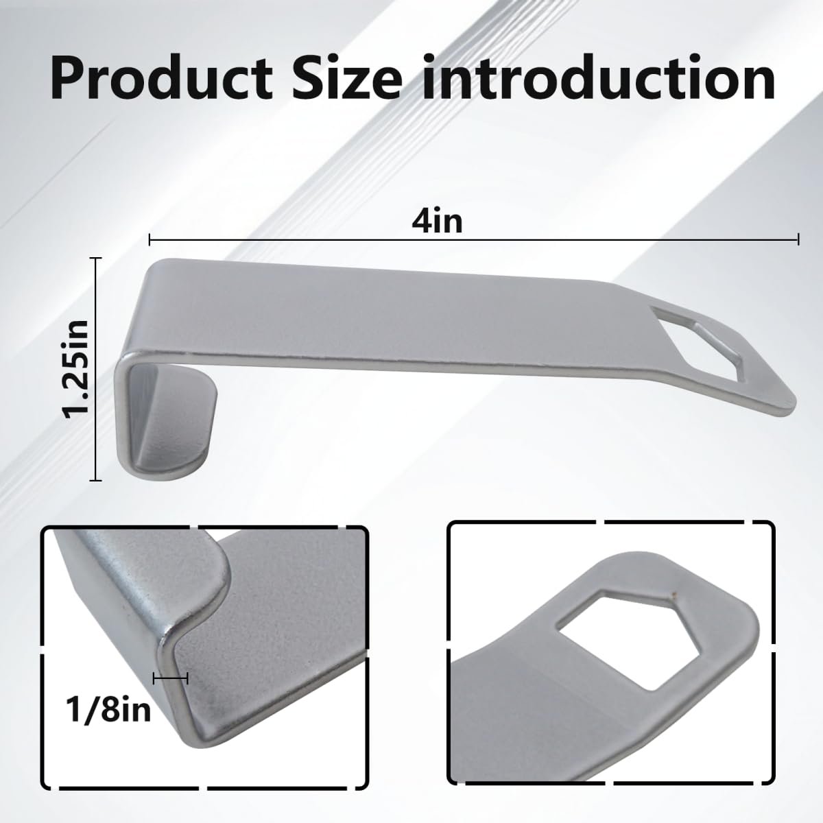 2pcs Cooler Lock Brackets Heavy Duty Stainless Steel Locking Bracket For Tie-down Security Compatible Yeti Rtic Accessories