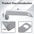 2pcs Cooler Lock Brackets Heavy Duty Stainless Steel Locking Bracket For Tie-down Security Compatible Yeti Rtic Accessories
