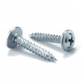 8 X 1 In Wood Screws 100 Pieces Alloy Steel Truss Head Self Tapping Phillips Drive Silver 