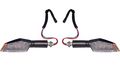 Yana Shiki Usa Tsu-d6cb Carbon Fiber Look Universal Sport Led Turn Signal Indicator 1 Pack 