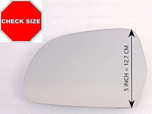 Mirror Glass For Audi A3 Q3 A4 Allroad A5 A6 A8 S5 S6 S8 Driver Side Left Lh 7 11 16 In Diagonal With Full Size Adhesive