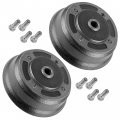Caltric 2x Rear Wheel Brake Hub Left Right With Studs Compatible Kawasaki Mule 3000 Kaf620g 2001-2008