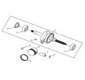 Polaris Atv Piston Predator 50 Genuine Oem Part Qty 1