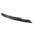 Grille Molding Passenger Side For Honda Civic 2017 2018 2019 2020 Outer Painted Black Abs Plastic Replacement Ho1213119 