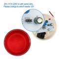 Baomain Revolving Warning Signal Light Ac110v 3w Lte-5106 Led Red Indicator Rotating Lamp Red 110vac