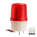 Baomain Revolving Warning Signal Light Ac110v 3w Lte-5106 Led Red Indicator Rotating Lamp Red 110vac
