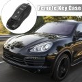 X Autohaux 1 Set Gloss Black Car Remote Key Cover Fob Abs Case Shell For Porsche Cayenne Panamera Macan