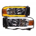 Tlaps 7422456882857 For 2002-2005 Dodge Ram 1500 2003-2005 2500 3500 Switchback Sequential Led Strip Bar Chrome Housing 