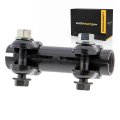 Tie Rod End Adjusting Sleeve For 1990 1991 Ford E-350 Econoline Club Wagon Steel Black Medium Thread Front Position