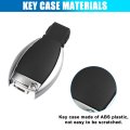 3 Key Buttons Remote Control Car Fob Case Shell Replacement Black For Mercedes Benz C E G R S Gl Sl Slk Bga