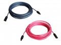 Windynation 10 Gauge Awg Pair 40 Feet Black Red Solar Panel Extension Cable Wire Connectors 