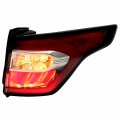 Kuafu Tail Light Assembly Compatible With 2017-2019 Ford Escape Kuga Replacement For Gj5z-13404-c Side Lights Brake Rear Lamp