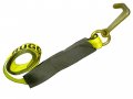 Lasso Strap With Mini J Hook Grade 70 For Towing Wrecker Trailer Pack Of Four Tie Down