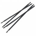 Waltyotur 4 Pcs Black Weatherstrip Window Seal Car Moulding Trim Belt Replacement For Corolla 2009 2010 2011 2012