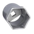 Otc 1955m 80mm 6-point Metric Wheel Bearing Locknut Socket 