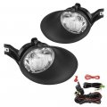 Fog Lights Replacement For 2002 To 2008 Dodge Ram 1500 2500 3500 Pickup Truck 9006 12v 55w Halogen Bulbs Wiring Harness Kit 