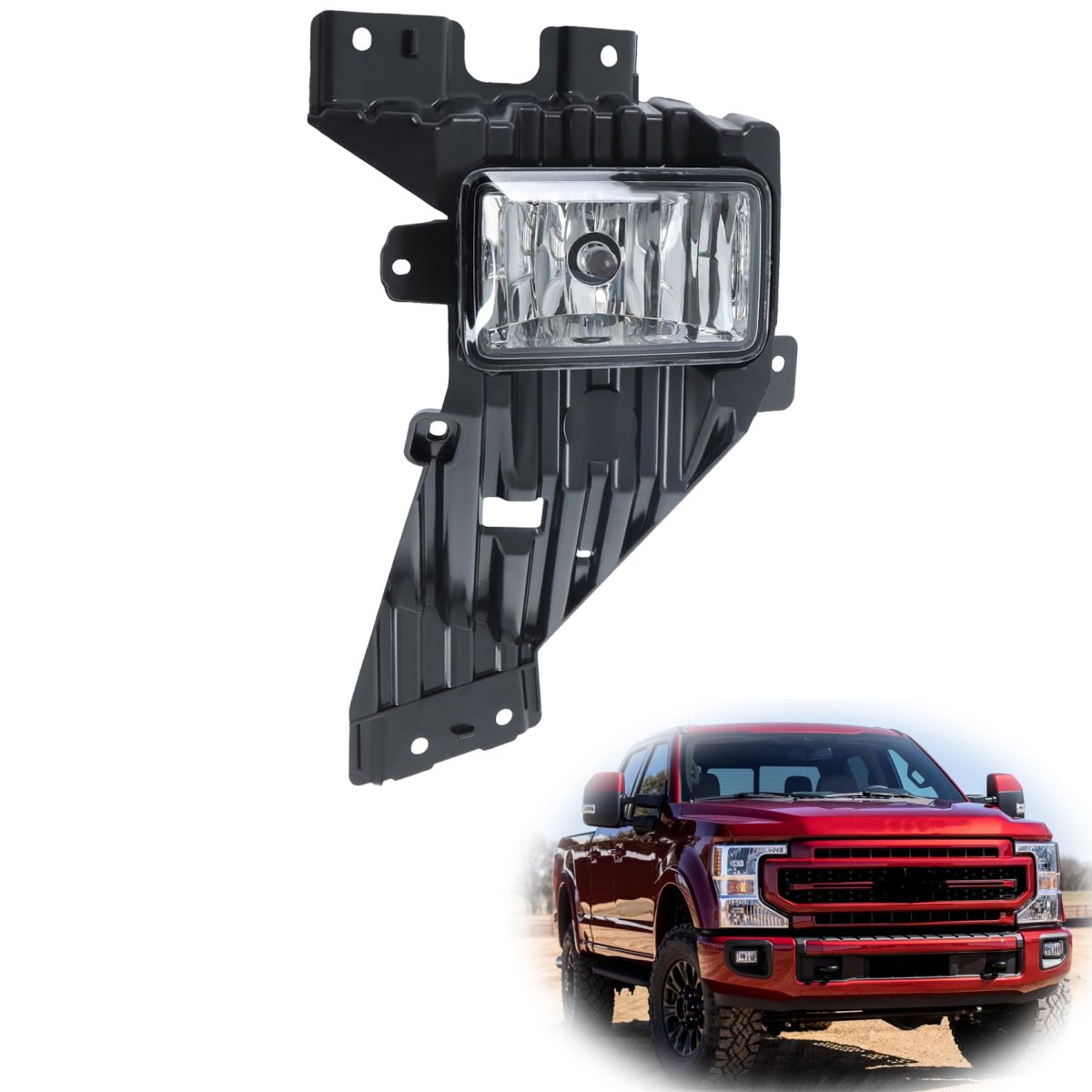 Lh Fog Light Halogen Lamp Replacement For F250 2020 2021 2022 Front Left Driver Side Lc3z15201a Fo2592257