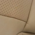 Waltyotur Driver Bottom And Top Leather Seat Cover Camel Tan Replacement For Expedition 2007-2014
