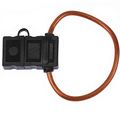 1 8 Gauge Maxi Inline Fuse Holder Fuseholder With Cover And 70 Amp 