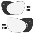 Car Rearview Mirror Glass Replacement With Backing Plate Heated Left Right Side Driver For Nissan Cube Juke