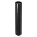 1 Pcs 38mm 50 Id 300mm 11 81 Length 0 Degree Black Car Silicone Hose Coolant Universal 