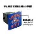 Savannah State University Tigers Logo Tow Trailer Hitch Cover Plug Insert 2