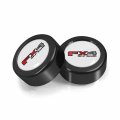 Ipick Image For Ford F-150 Fx4 Off Road In White Dome Logo On Black Two Abs Plastic License Plate Frame Screw Cover Set