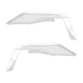 Front Bumper Moldings Pair For Cadillac Escalade And Esv 2021 2022 2023 Silver Replaces Gm1038294 Gm1039294 84648820 84648821 