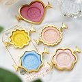 4 Pcs Metal Wax Seal Kit With Round Flower Hexagonal Mold Shapes For Stamp Wax Mat Wedding Invitations Envelopes Cards Gifts