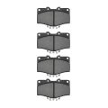 Front Disc Brake Pads For Toyota 4runner 1991 1992 1993 1994 1995 Set Of 4 4000 Hybridynamic Series Mechanical Pad Wear Sensor 