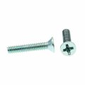 Prime-line Machine Screws Flat Head Phillips Drive 6-32 X 3 4 In Zinc Plate 100 Pack