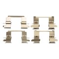 Disc Brake Hardware Set For Gmc Canyon 2015 2016 2017 2018 2019 Front Position Black Standard Style Alx Pau Df 340 47055 Cla2 