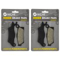 Niche Rear Right Brake Pad Set For Can-am 705601015 715900248 Outlander 450 650 1000 Max Organic 2 Pack