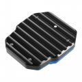 Uxcell 1 Set Aluminum Alloy Motorcycle Kickstand Plate Pad For Bmw C400gt 2023 Extension Foot Support With Wrench Blue Black